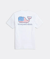 Camiseta Flag Whale Blanco Vineyard Vines