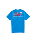 Camiseta Flag Whale Azul Vineyard Vines