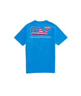 Camiseta Flag Whale Azul Vineyard Vines