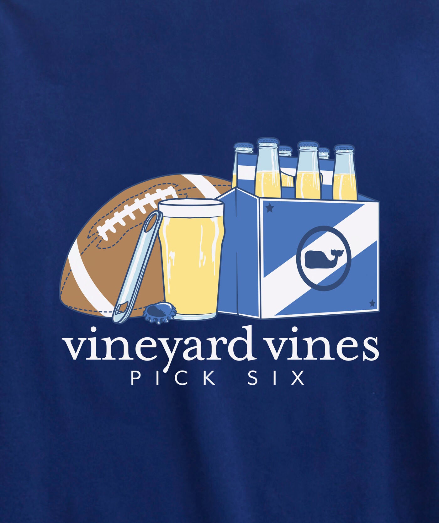 Camibuso Pick Six Azul Navy VINEYARD VINES