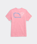Camiseta Outline Whale Performance Vineyard Vines