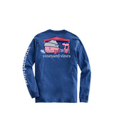 Camibuso Tailgate Whale Azul Vineyard Vines