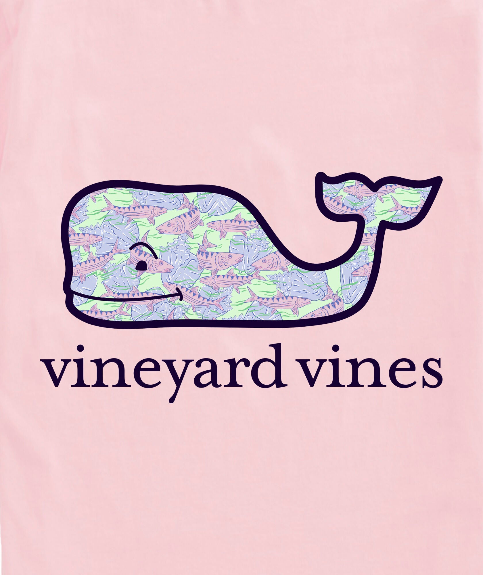 CAMISETA Bonefish Whale Rosado VINEYARD VINES