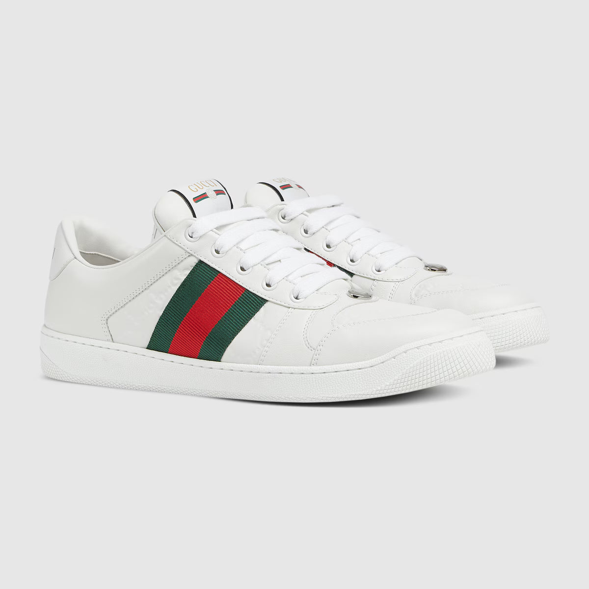 Zapatos Gucci Screener Blanco