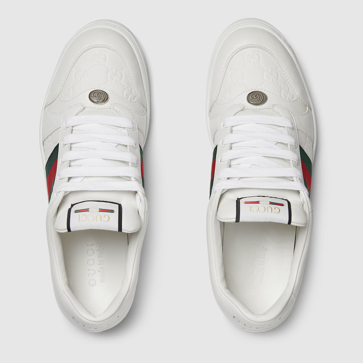 Zapatos Gucci Screener Blanco
