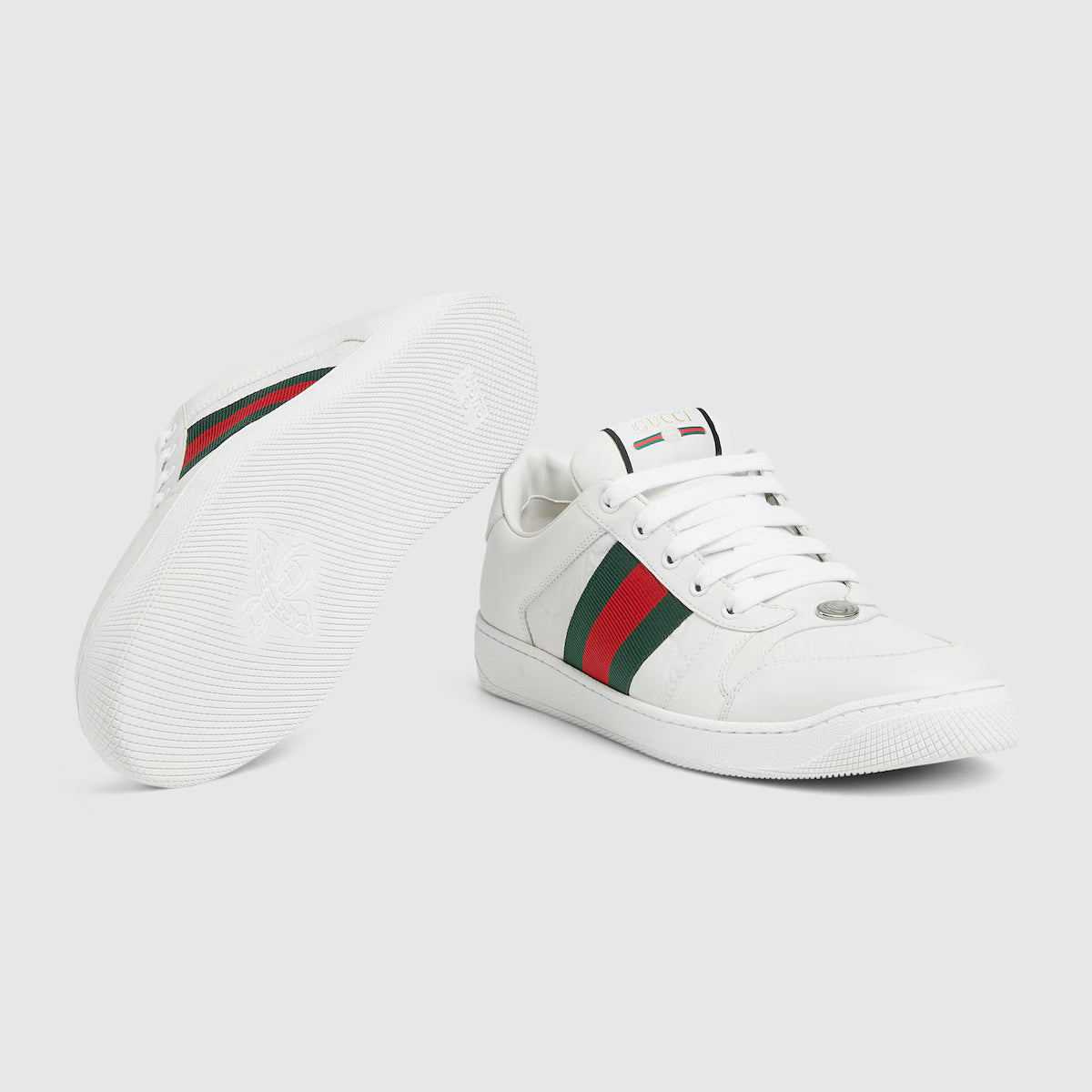 Zapatos Gucci Screener Blanco