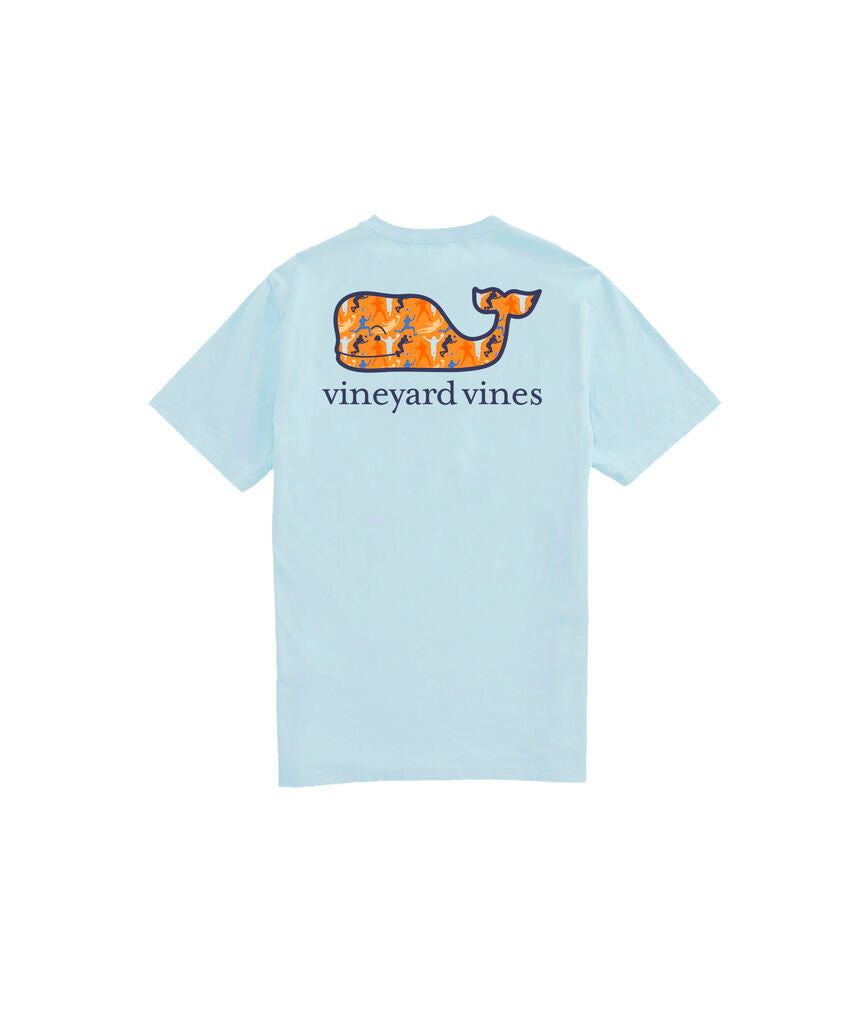 CAMISETA Football Print Azul Cielo VINEYARD VINES