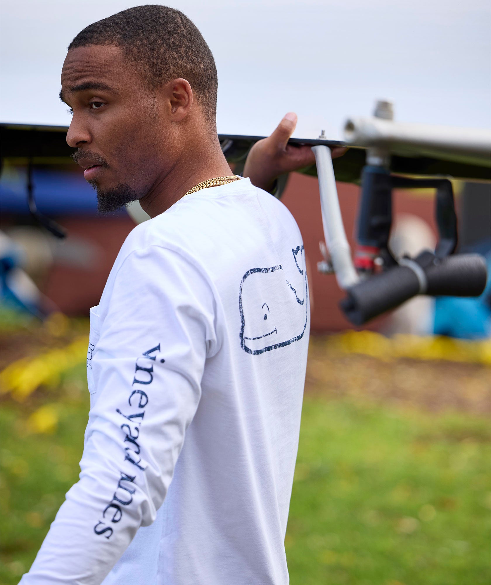 CAMIBUSO Vintage Whale VINEYARD VINES Blanco