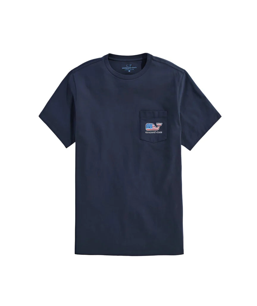 CAMISETA Flag Whale Navy VINEYARD VINES