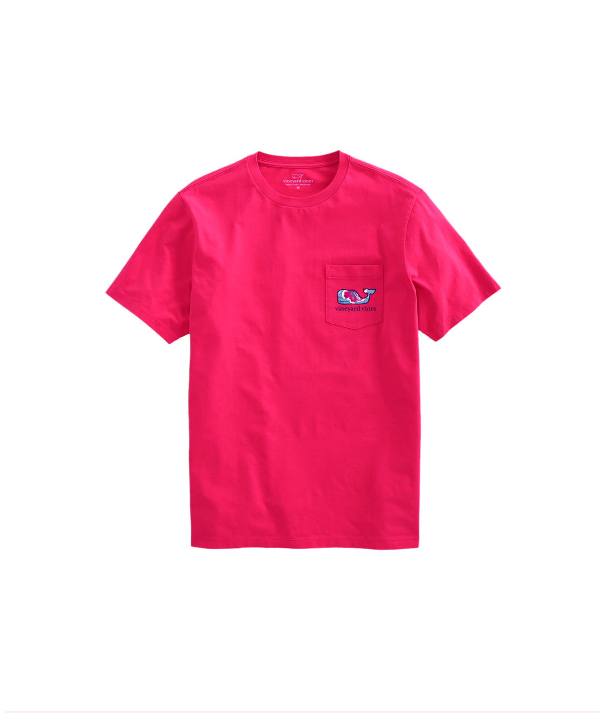 Camiseta Floral Whale Rosada Vineyard Vines