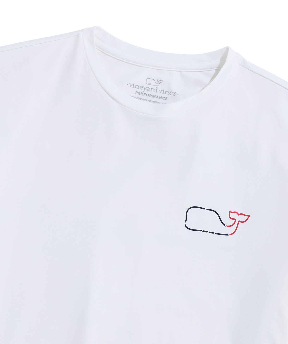 Camiseta Whale Outline Performance Vineyard Vines