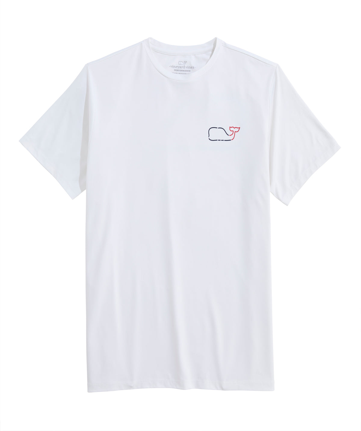Camiseta Whale Outline Performance Vineyard Vines