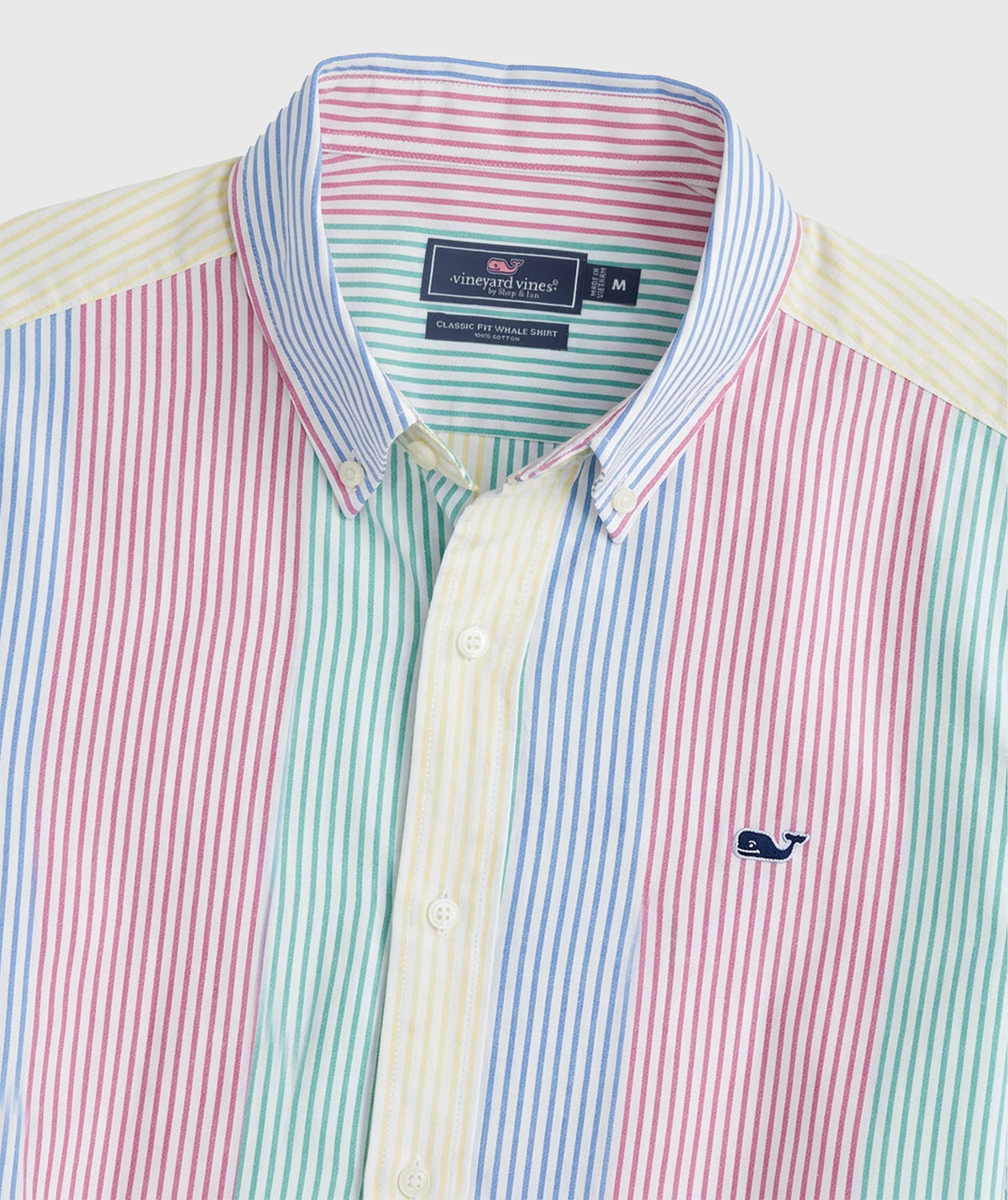 Camisa Manga Larga Party Stripe Poplin Whale Vineyard Vines