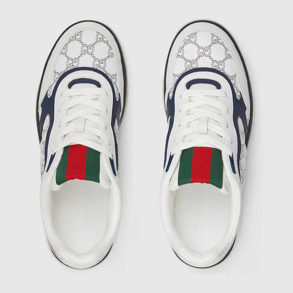 Zapatos Gucci Re-Web Blanco