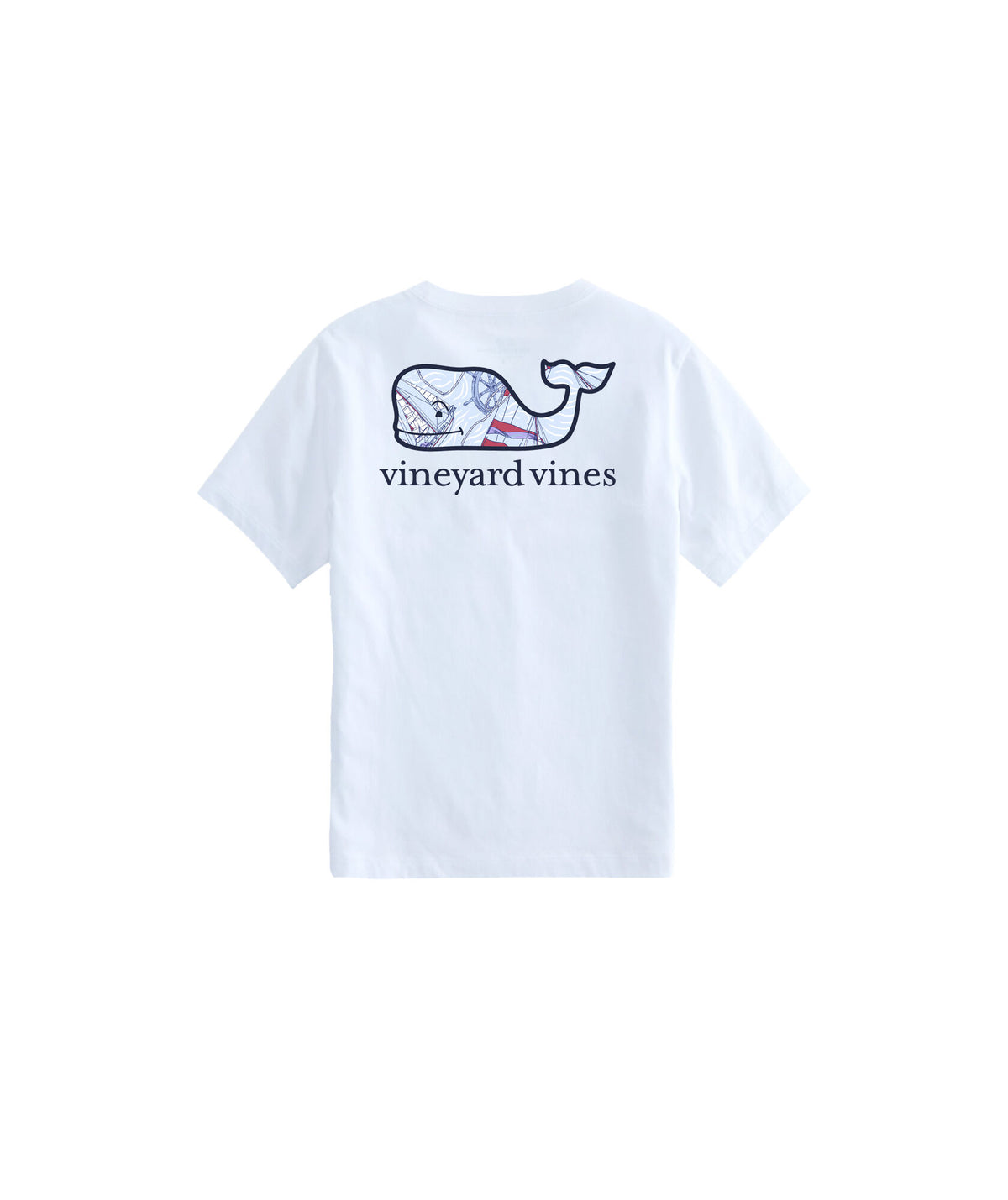Camiseta Sailing Ack Whale Niño Vineyard Vines