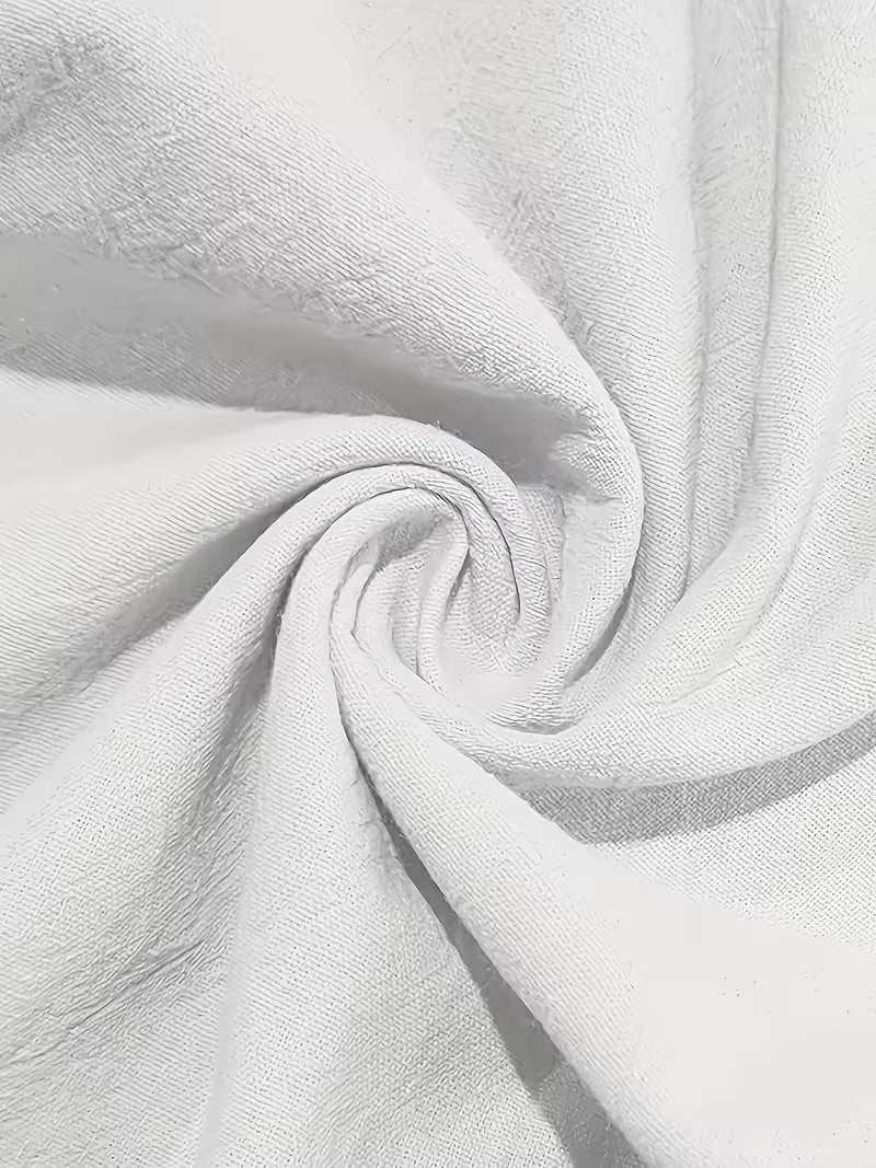 Pantalón Lino Hombre Blanco