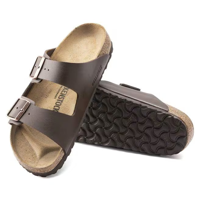 Birkenstock Arizona Birko-Flor Hombre - Dark Brown