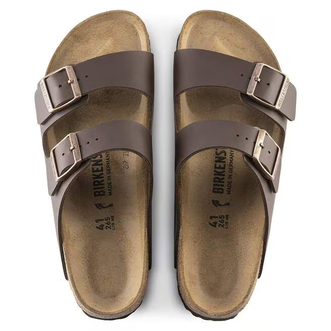 Birkenstock Arizona Birko-Flor Hombre - Dark Brown