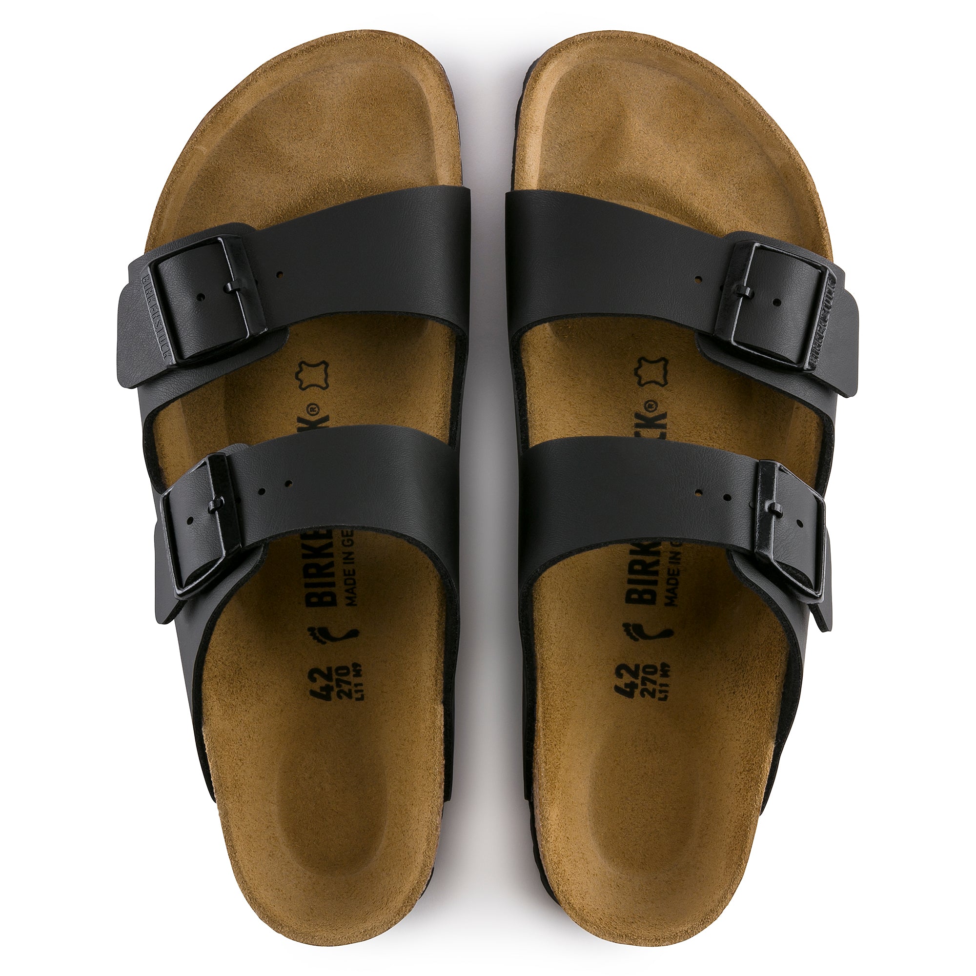 Birkenstock Arizona Birko-Flor Hombre - Black