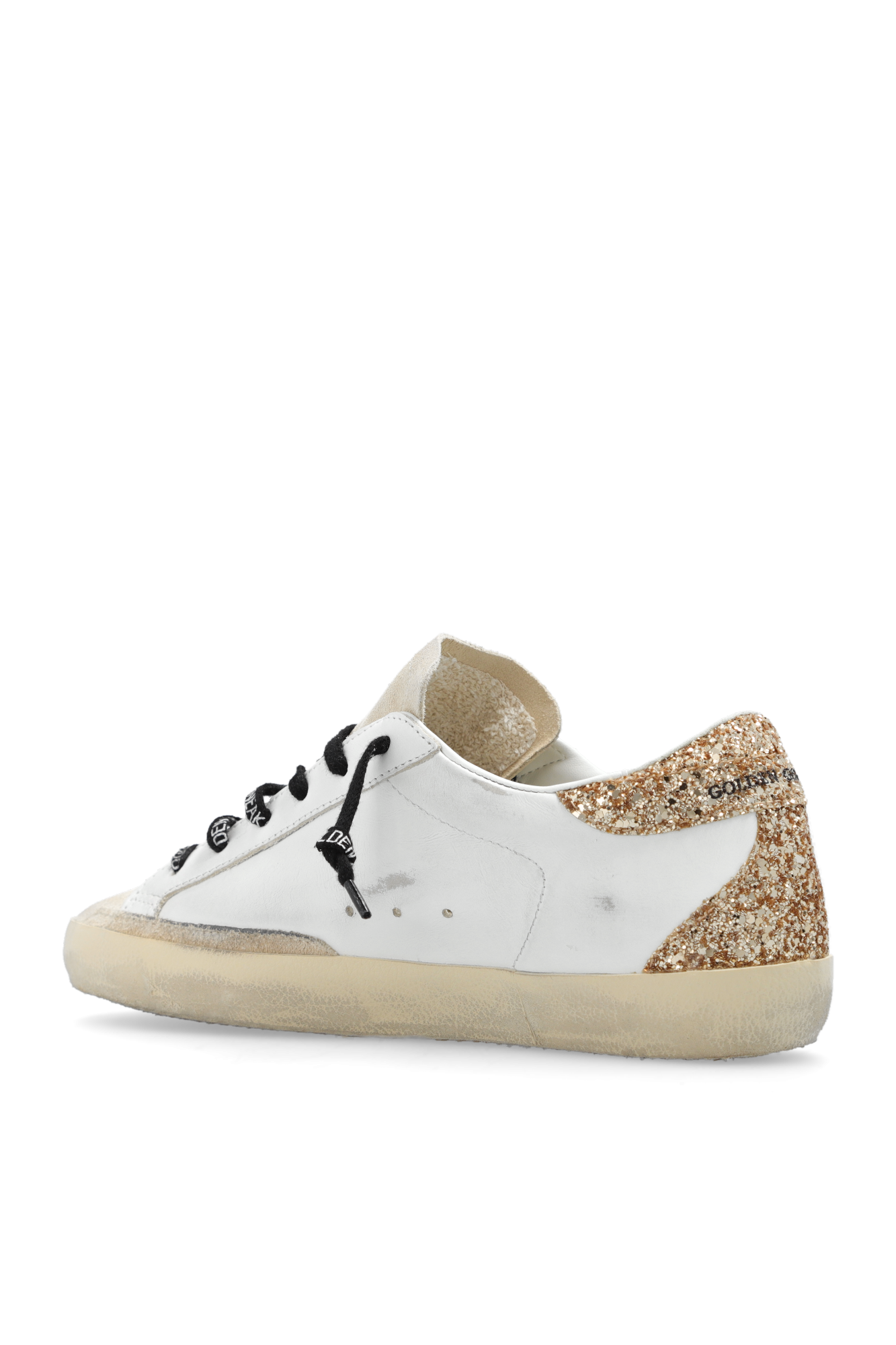Zapatos Super-Star Mujer Blanco Plateado Dorado Golden Goose