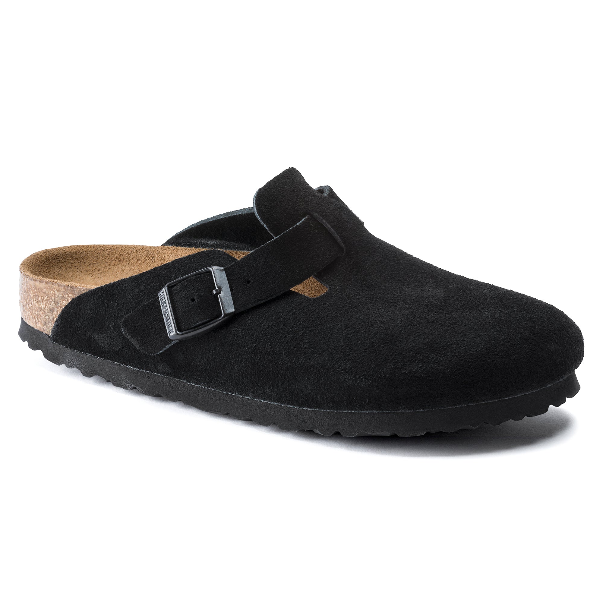 Birkenstock Boston Soft Footbed Leve Hombre - Black