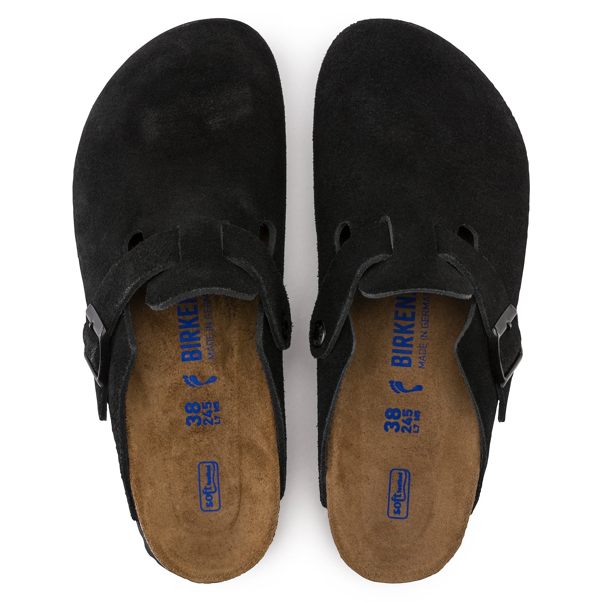 Birkenstock Boston Soft Footbed Leve Hombre - Black