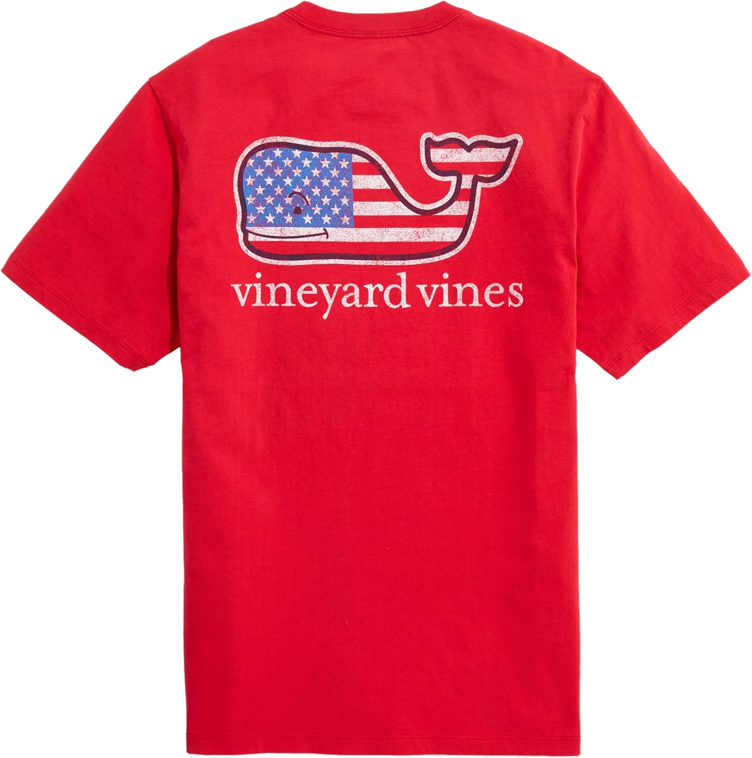 CAMISETA Flag Whale ROJO VINEYARD VINES