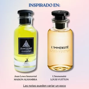 PERFUME Jean Lowe IMMORTAL EDP LATTAFA