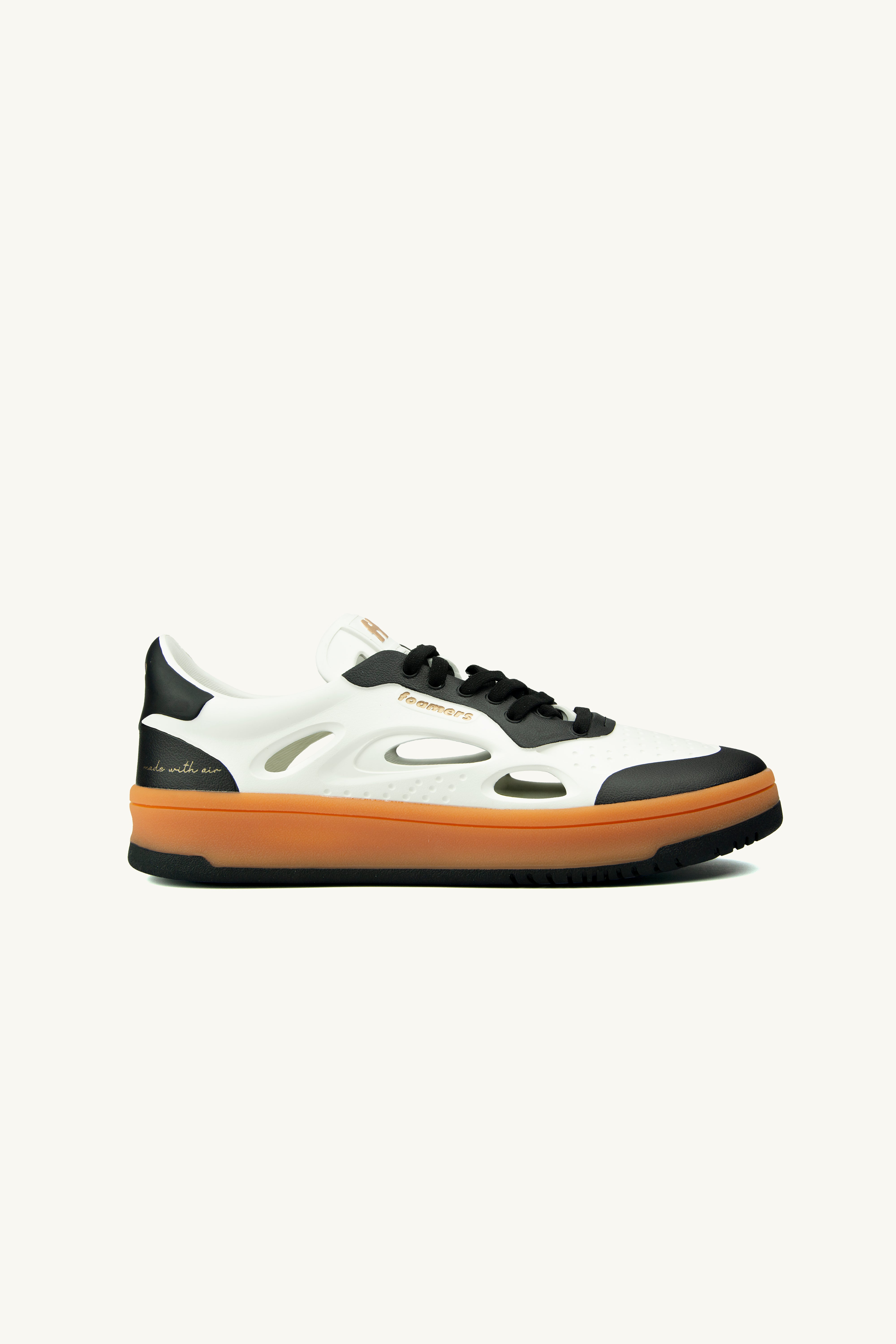 Zapatos Foamers Icon Blanco Negro