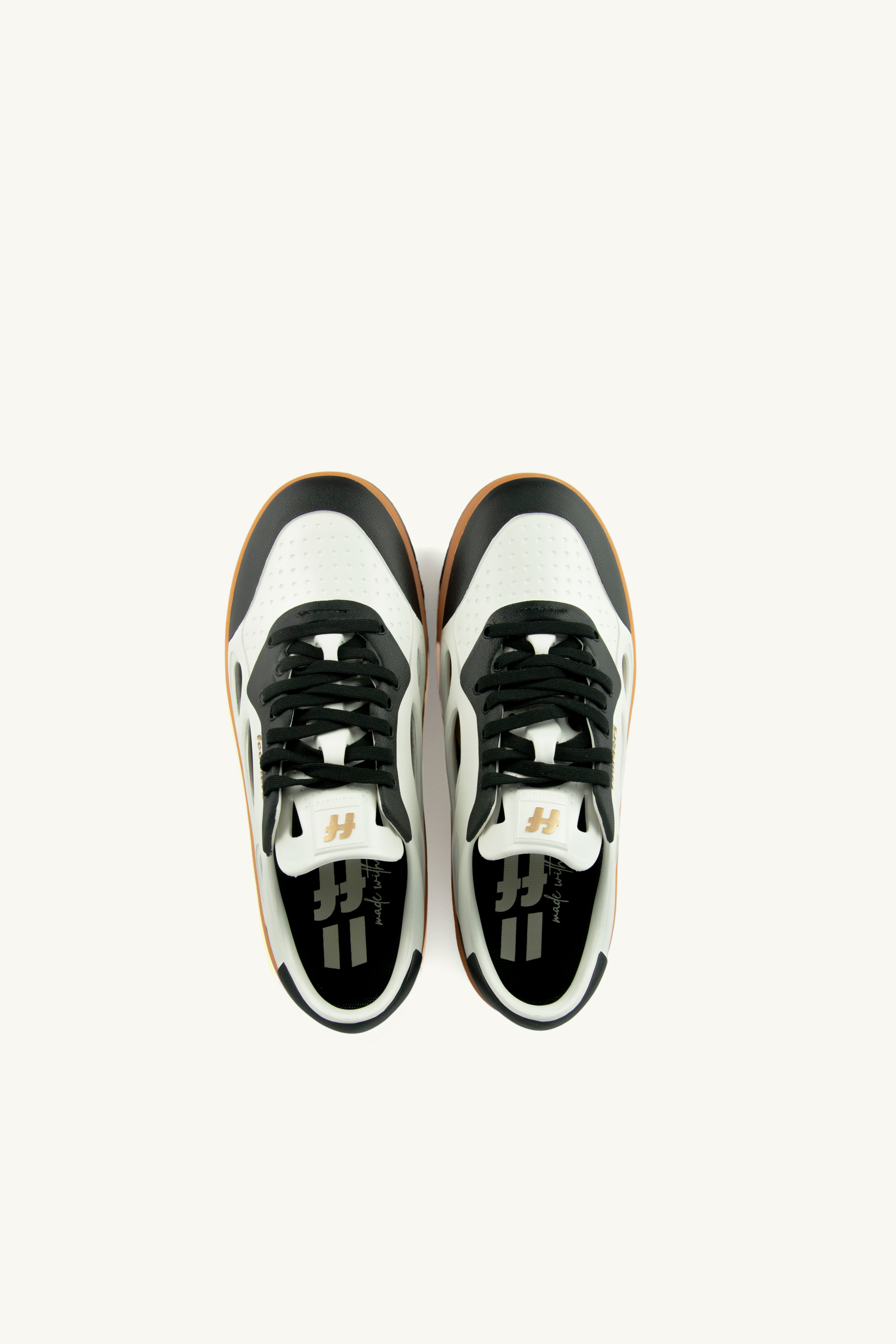 Zapatos Foamers Icon Blanco Negro
