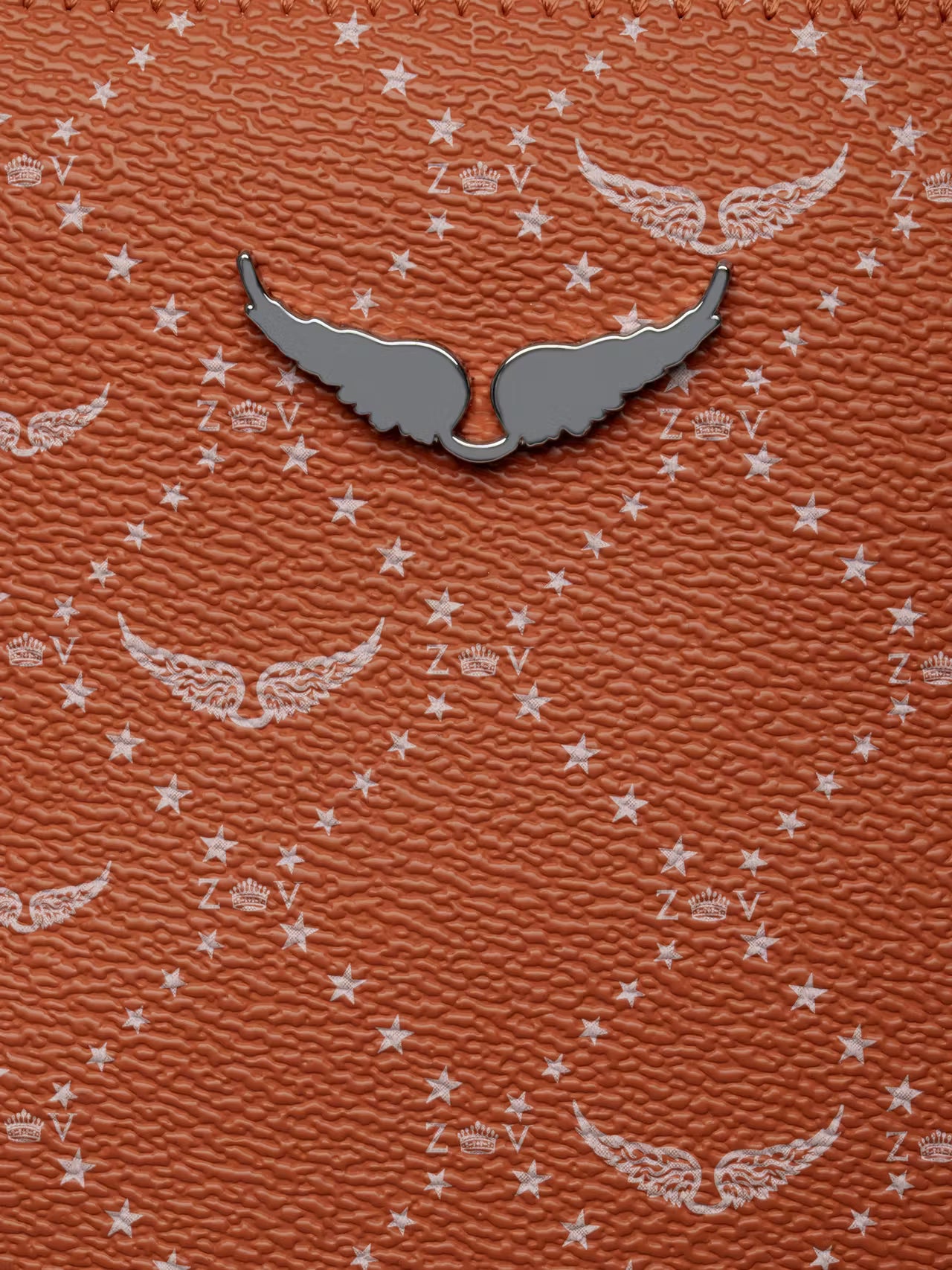 Bolso Tote Zadig Z Shopper XL - Naranja