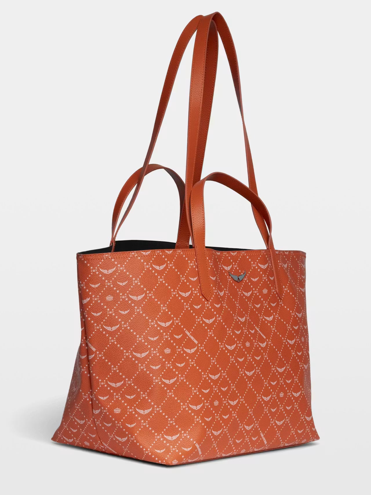 Bolso Tote Zadig Z Shopper XL - Naranja