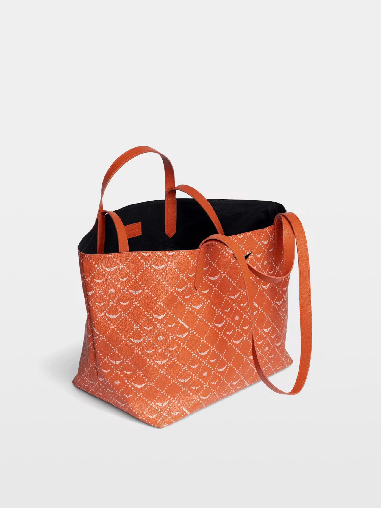 Bolso Tote Zadig Z Shopper XL - Naranja