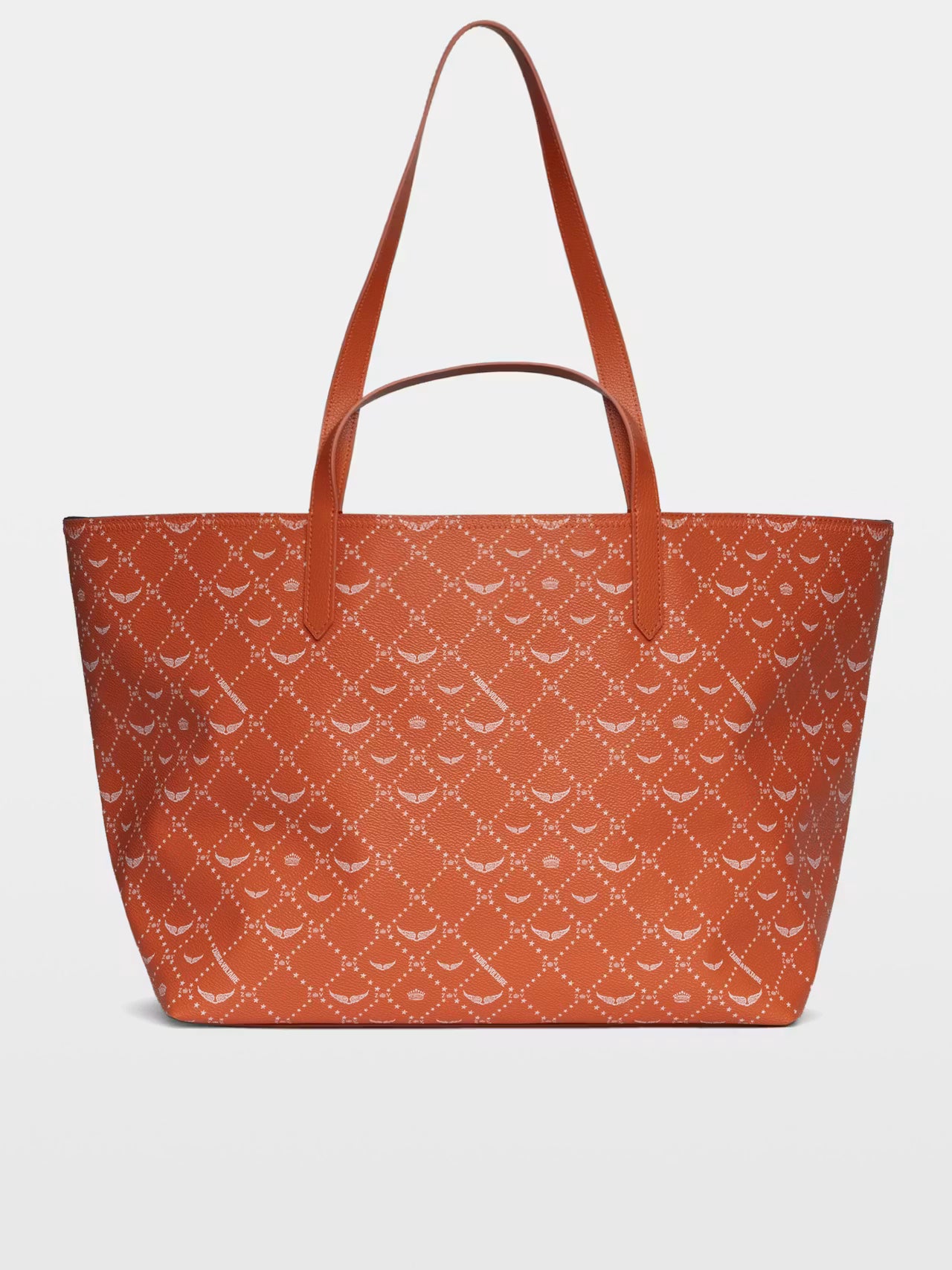 Bolso Tote Zadig Z Shopper XL - Naranja