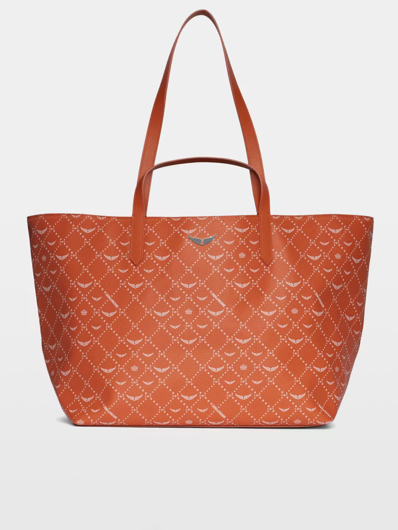 Bolso Tote Zadig Z Shopper XL - Naranja