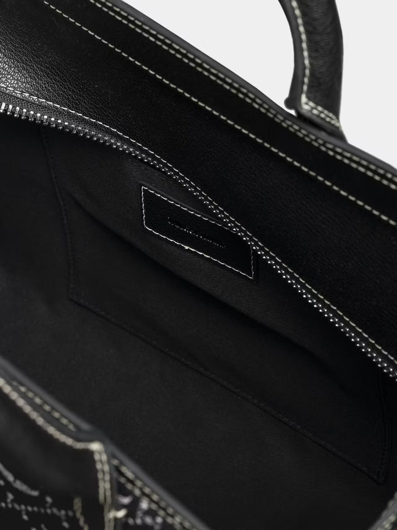 Bolso Tote Zadig Angel - Negro