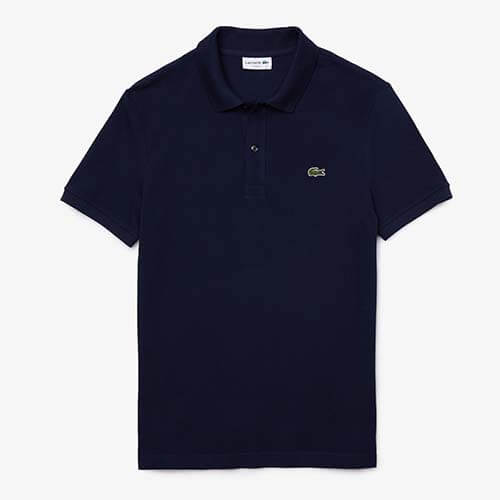 Polo L.12.12 Slim Fit Azul Marino Lacoste