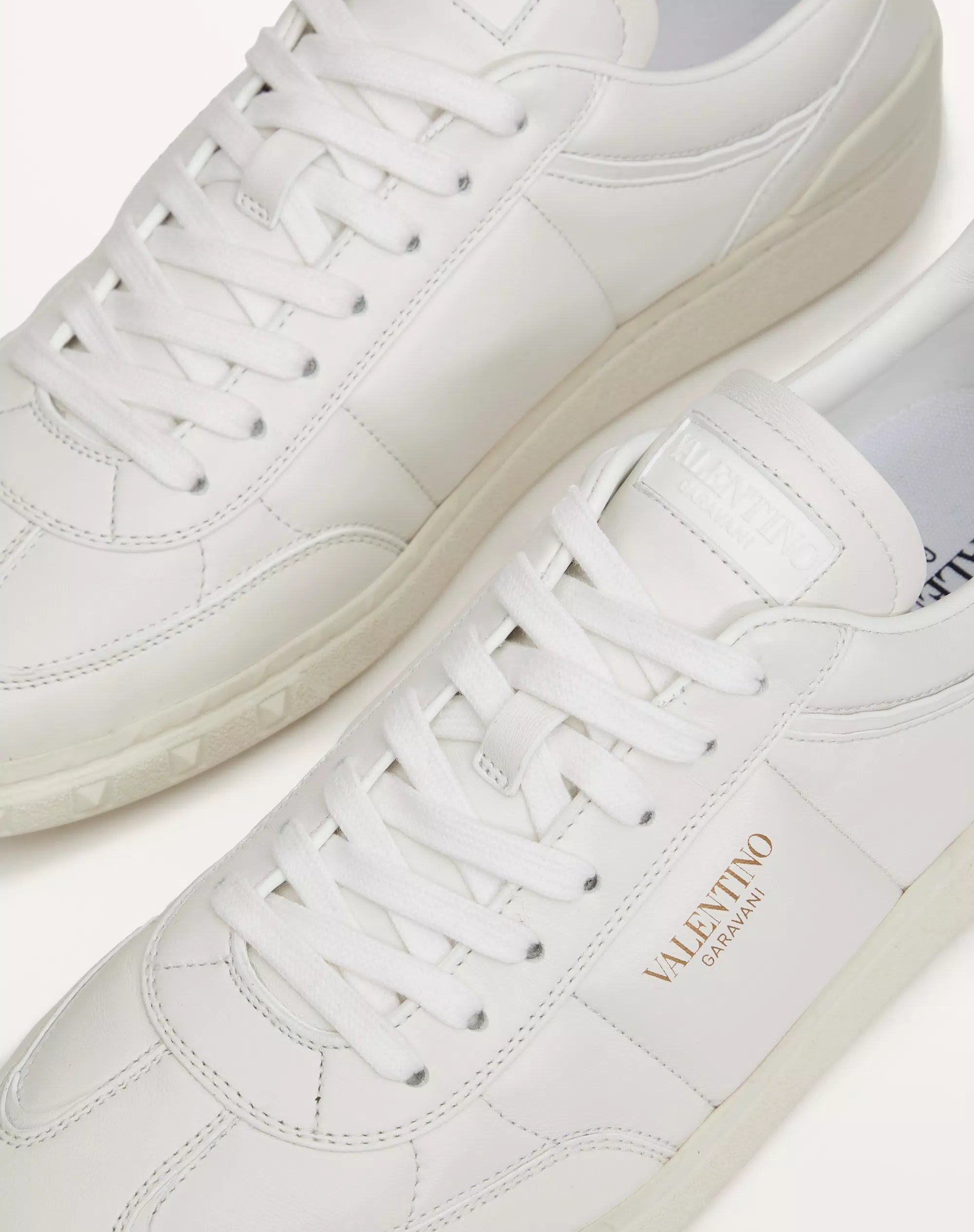 ZAPATOS Upvillage Low Sneaker Cuero Blanco VALENTINO