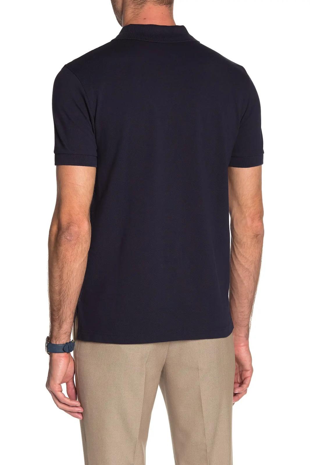 Camiseta Tipo Polo Slim Fit Azul Navy Brooks Brothers