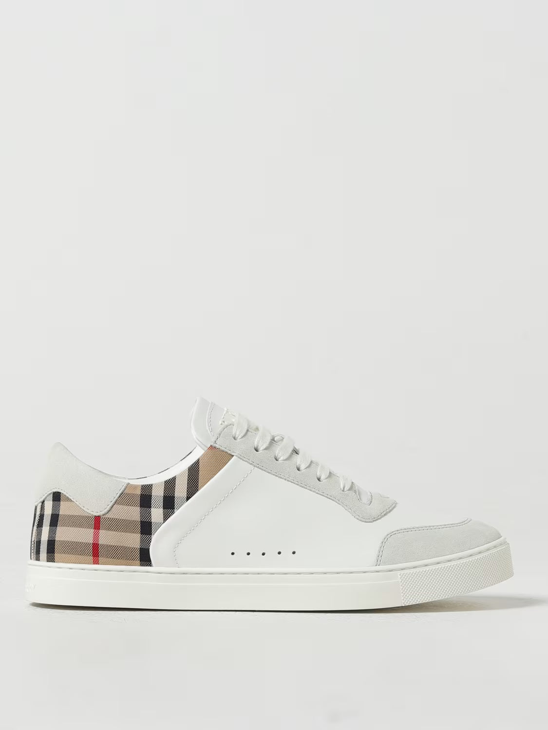 Zapatos Burberry Checked Cuero