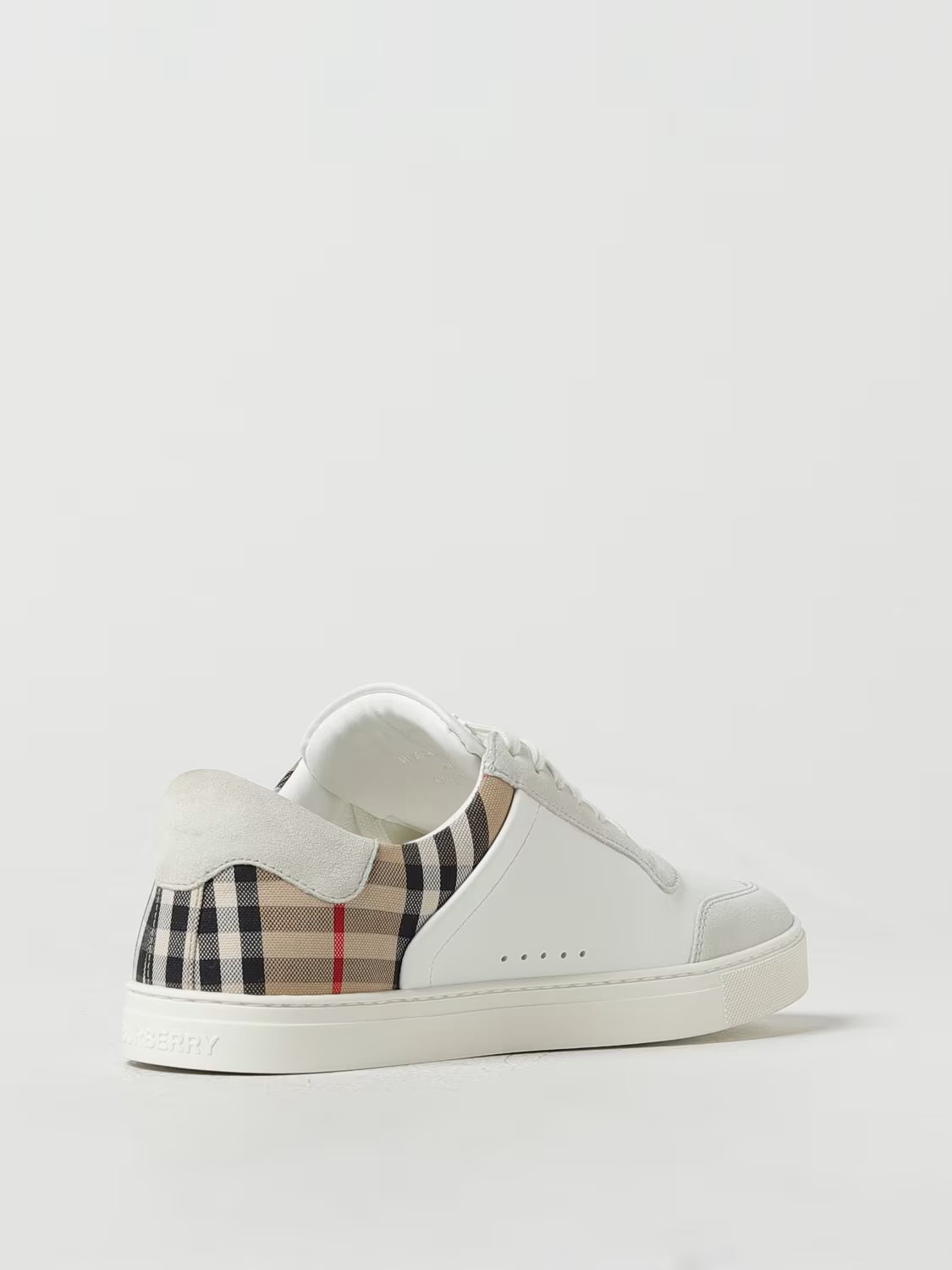 Zapatos Burberry Checked Cuero