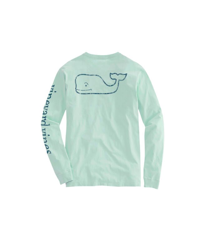 Camibuso Vintage Whale Pocket Verde Menta VINEYARD VINES