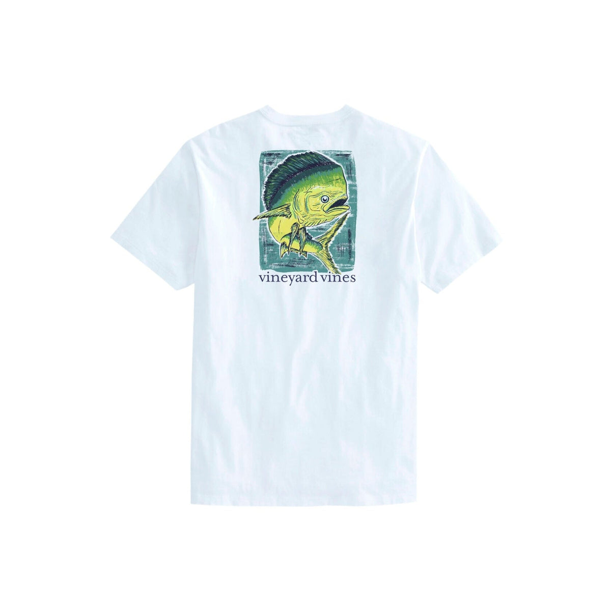 Camiseta Vineyard Vines - Painted Mahi Manga Corta