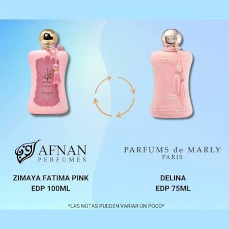 Perfume Afnan Zimaya Fatima Pink