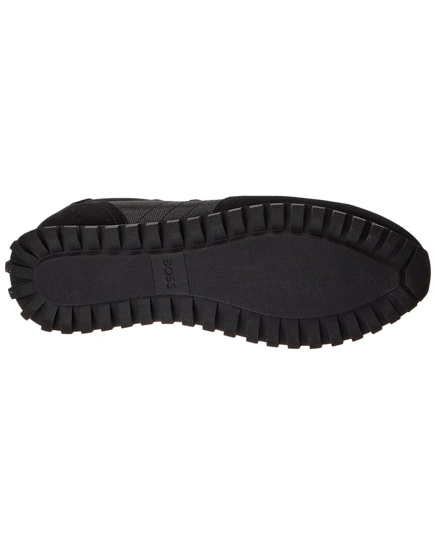 Tenis Parkour Canvas & Leather Negro Hugo Boss