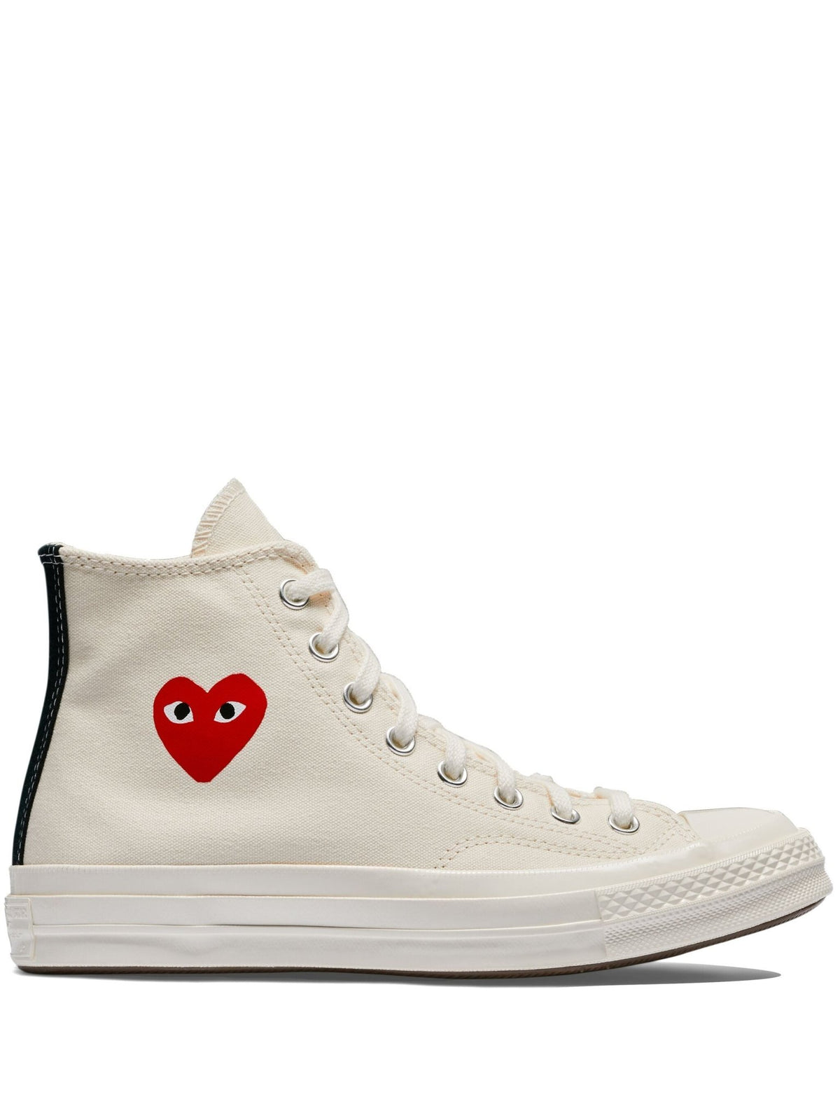 Tenis PLAY Comme des Garçons Single Heart Chuck 70 High