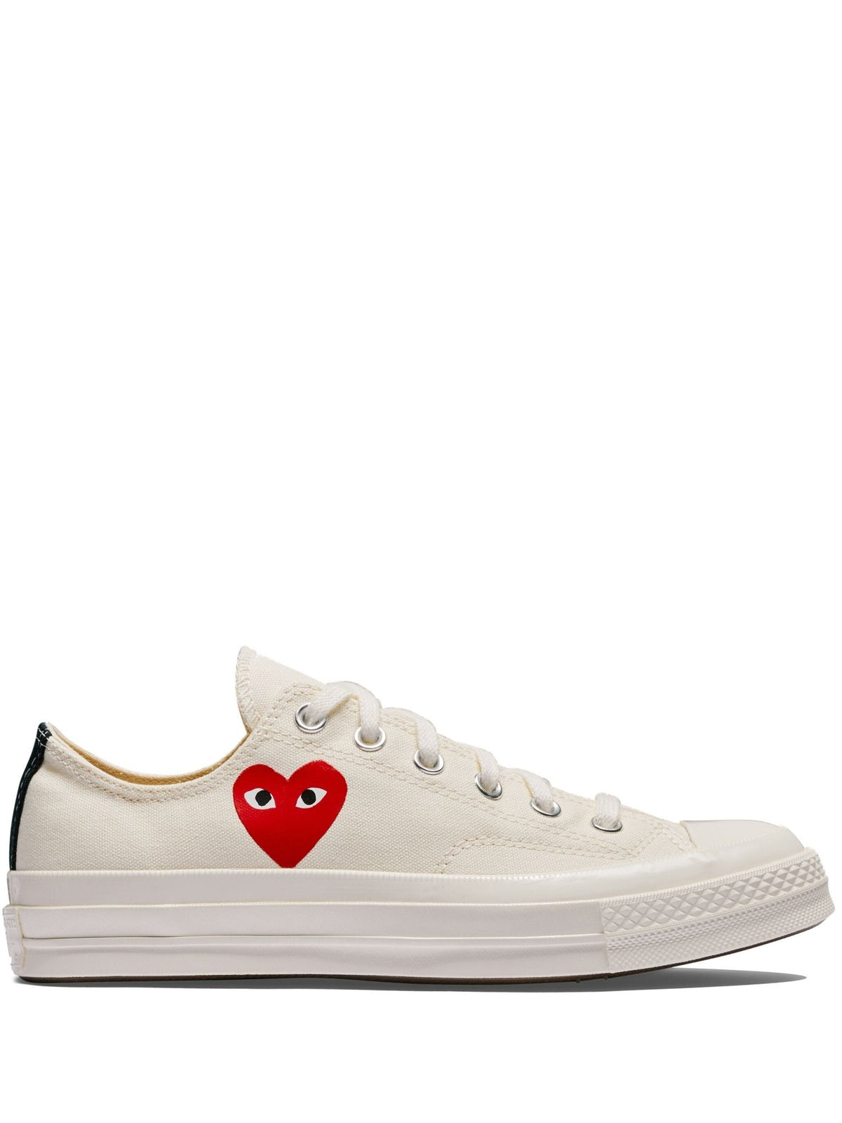 Tenis PLAY Comme des Garçons Single Heart Chuck 70 Low