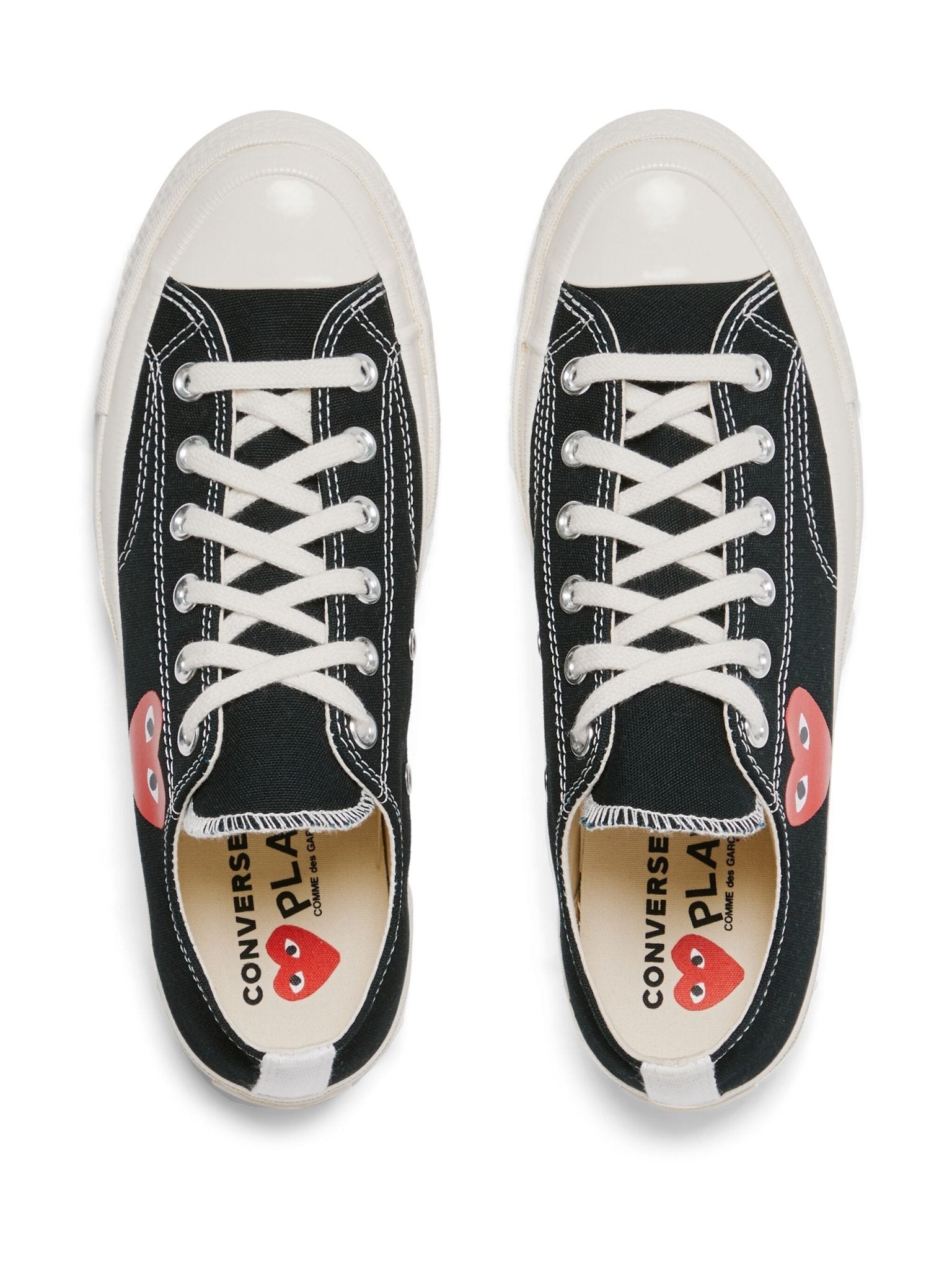 Tenis PLAY Comme des Garçons Single Heart Chuck 70 Low