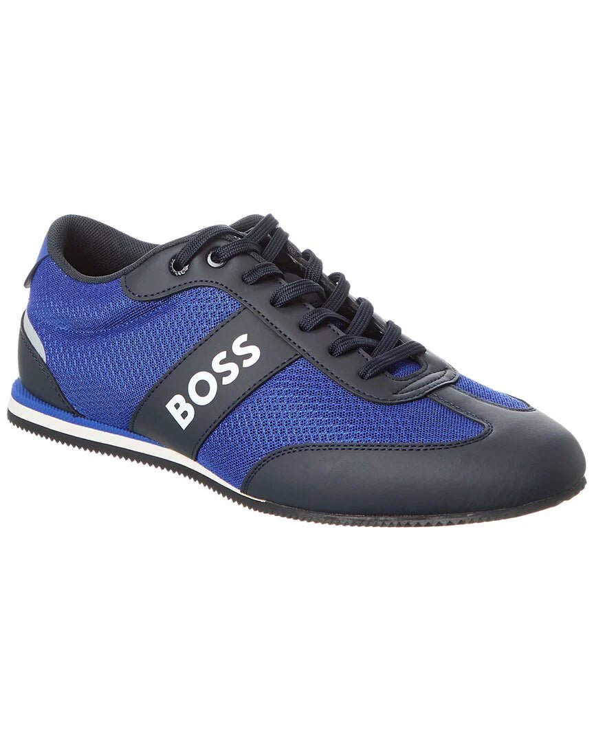 Tenis Rusham Canvas Azul Hugo Boss