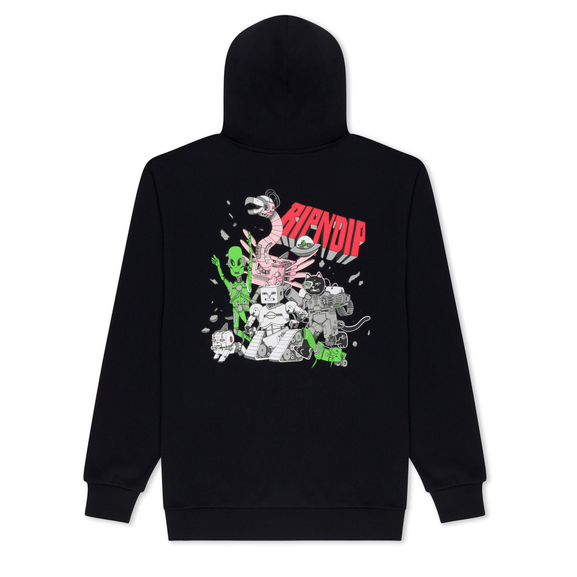HOODIE TOMORROWLAND Negro RIPNDIP